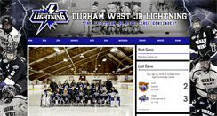 Desktop Screenshot of durhamwestjr.com