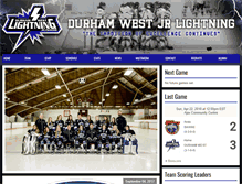 Tablet Screenshot of durhamwestjr.com